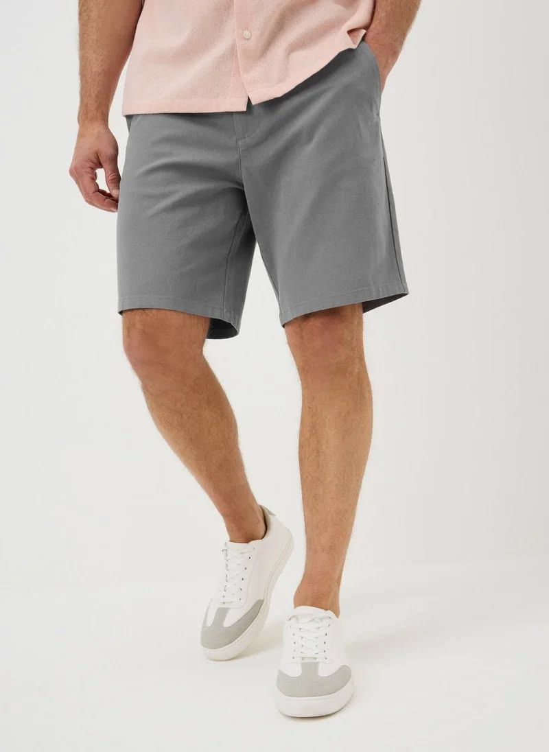 Charcoal Relaxed Shorts